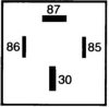 HELLA 4RA 003 437-091 Relay, main current